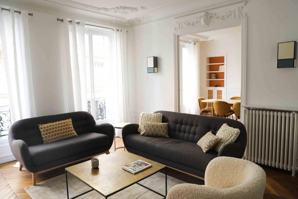 Charming 3 Bedroom Haussmannien In 17th Apartamento *